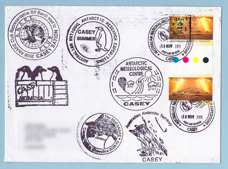 maximum card from Casey Station