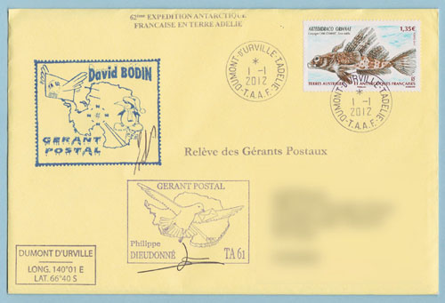cover from Base de Dumont d'Urville