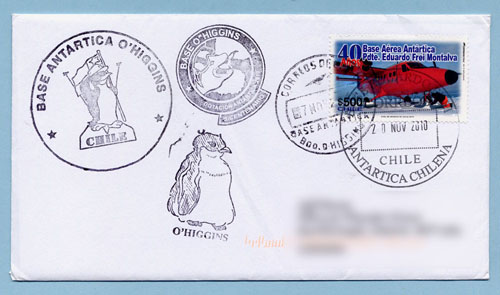 cover from Bernardo O'Higgins Base