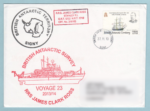 cover from Signey Research Station